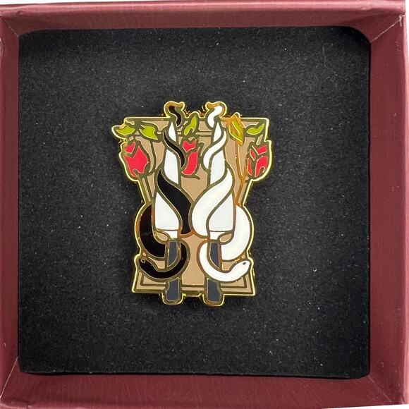 Darkly Box The Sinner's Duet Cabinet of Curiosities Enamel Pin - February 2024 - Picture 2 of 8